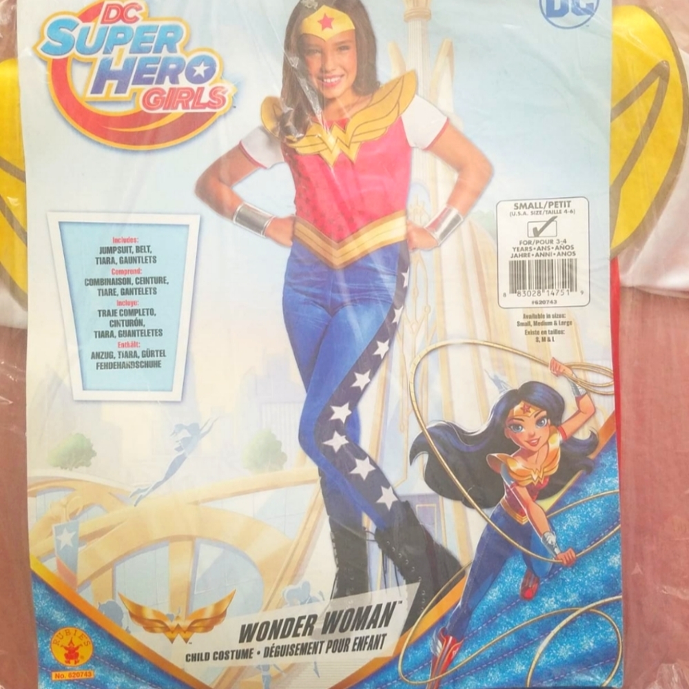 Vintage Halloween costume Wonder Woman